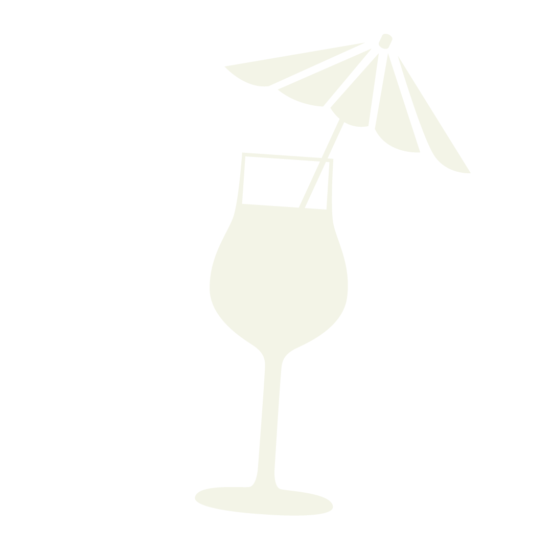 Icon d'un cocktail avec parasol pour illustrer le restaurant Carnon, le Yacht Café.